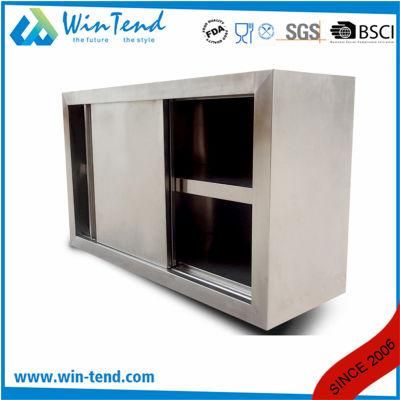 Commercial Hotel Stainless Steel Kitchen Wall Hanging Mount Cabinet