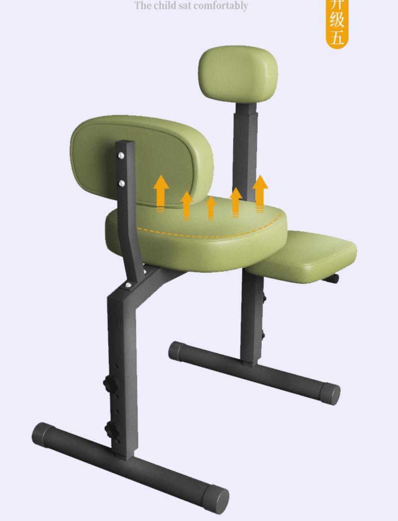 Morden Design Metal Frame Student Myopia Prevention Hunchback Study Chair Furniture
