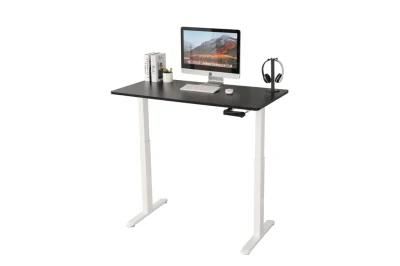 Ergonomic Height Adjustable Hand Crank Standing Computer Table