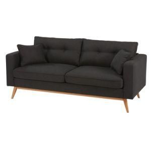 Modern Fabric Wooden Leisure Home Hotel Office Furniture Couch Recliner Sofa for Bedroom and Living Room