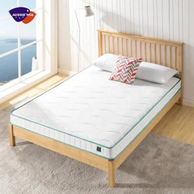 The Best Factory Aussie Roll up Sleep Well Full King Queen Size Innspring Mattresses Double Bed High Density Foam Bonnel Spring Mattress