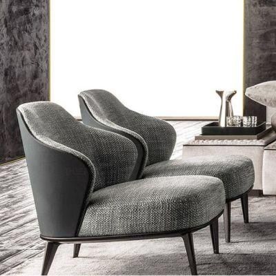 Nordic Fabric Lounge Sofa Chair Hotel Furniture Leisure Chair