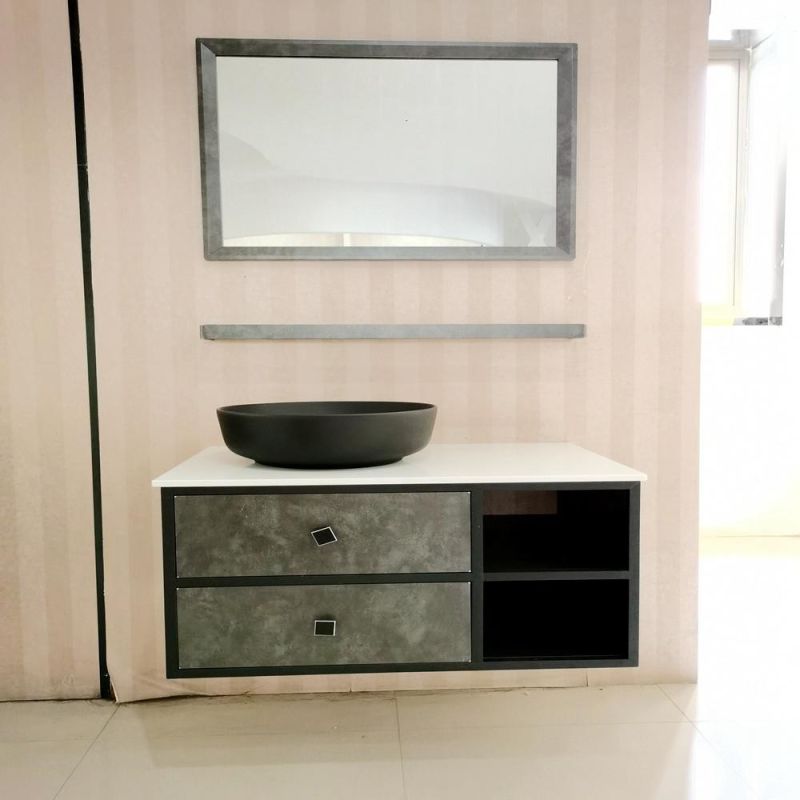 PVC Wall Mounted Bathroom Toilet Storage Modern Hotel Home Furniture