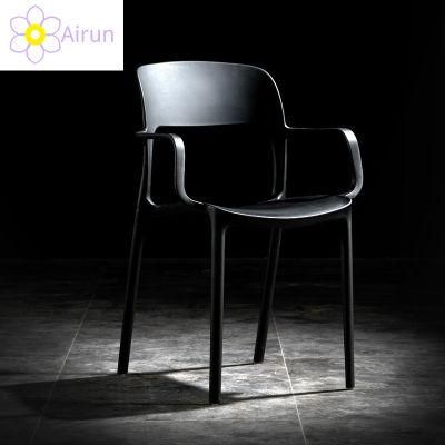 Chair Indoor Dining Living Room Luxury Chairs Price Wholesale Polypropylene Restaurant High Trim Iron Dinning for Coffee Shops