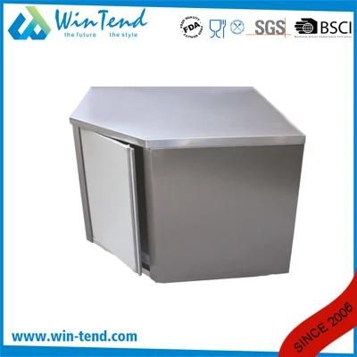 Kitchen Stainless Steel Wall Mounted Storage Enclosed Cabinet with Shelf