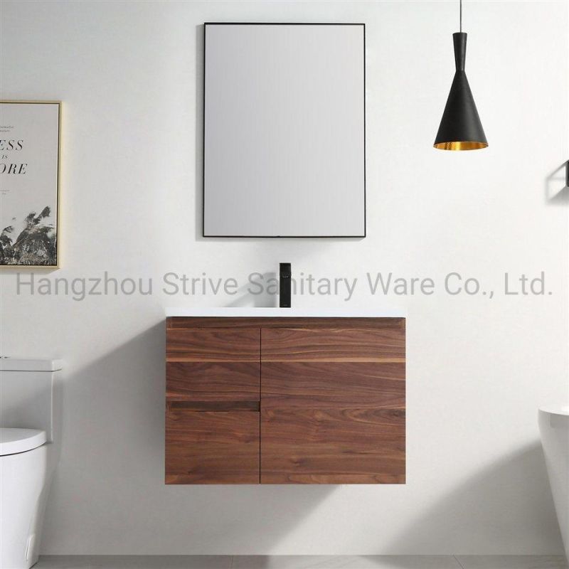 New Design Modern Solid Wood Bathroom Vanity Basin Cabinet Bathroom Furniture