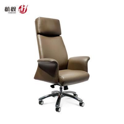 Leather Boss Office Chair Modern Computer Chair Business Luxury Executive President Chair