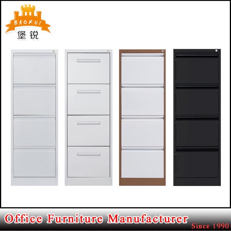 Steel Office Furniture Manufacturer Modern 4 Drawer Steel File Cabinet