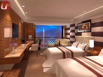 Veneer Finished Modern Sheraton Hotel Furniture for Hotel Bedroom