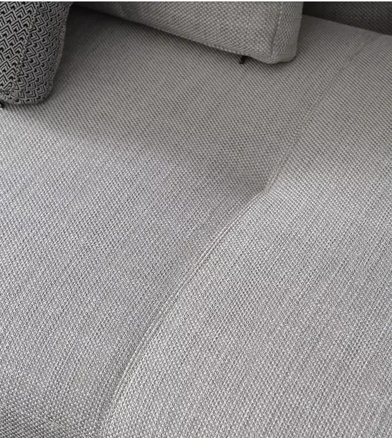 Modern Leisure Casual Fabric Sofa Powdercoated Spray Metal Leg