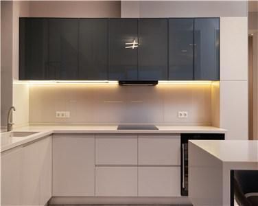 Modern Minimalist Design High Gloss Waterproof Lacquer Kitchen Cabinet