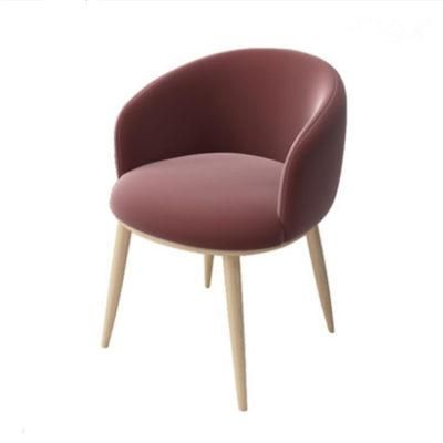 Plastic Chair Leg Leather Cushion Design Wood Modern Furniture Home Furniture