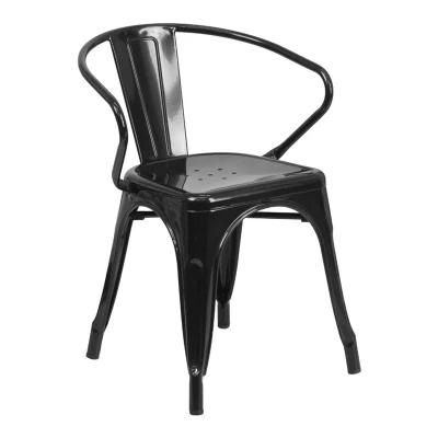Wholesale Industrial Vintage Design Restaurant Cafe Bistro Full Metal Dining Chair
