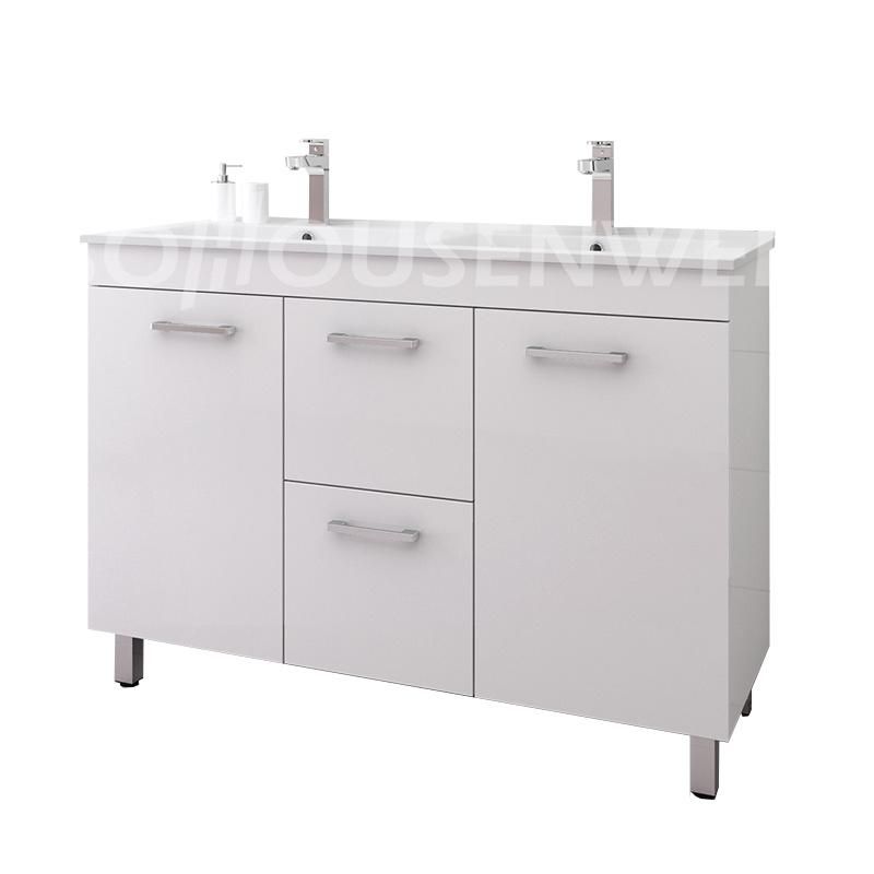 Knock Down Paint Washbasin Cabinet Plastic Home Bathroom Room Furniture