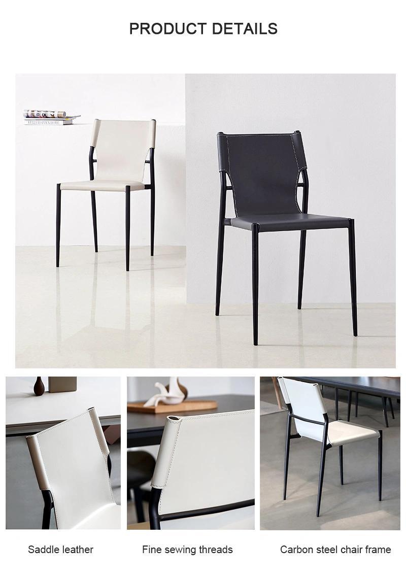 Factory Direct Sale Modern Living Room Furniture Dining Leisure Metal Chair