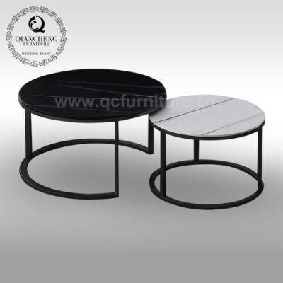 Living Room Sofa Table Set Simple Design Sintered Stone Modern Coffee Table