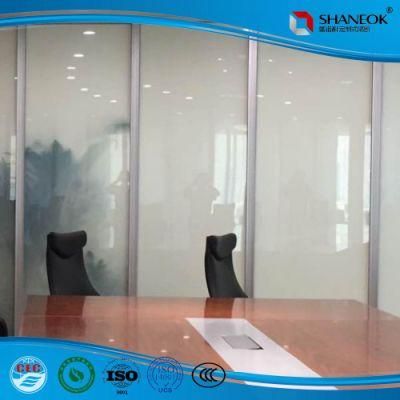 Shaneok Luxury Aluminum Frame Magic Glass Screen Office Partition