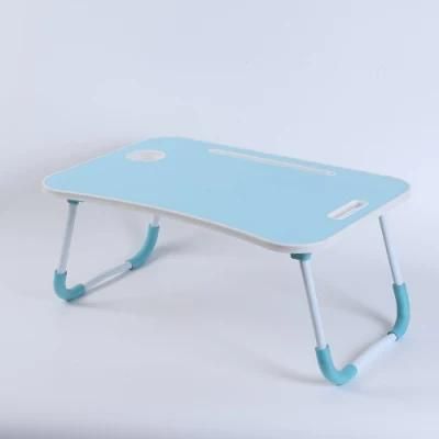 Portable Foldable Laptop Tray Table with Handle USB