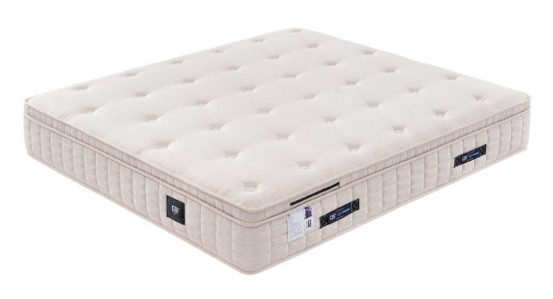 Manufacture Mattress Furniture Set Spring Mattress Bed Mattress for Villa Gsv965