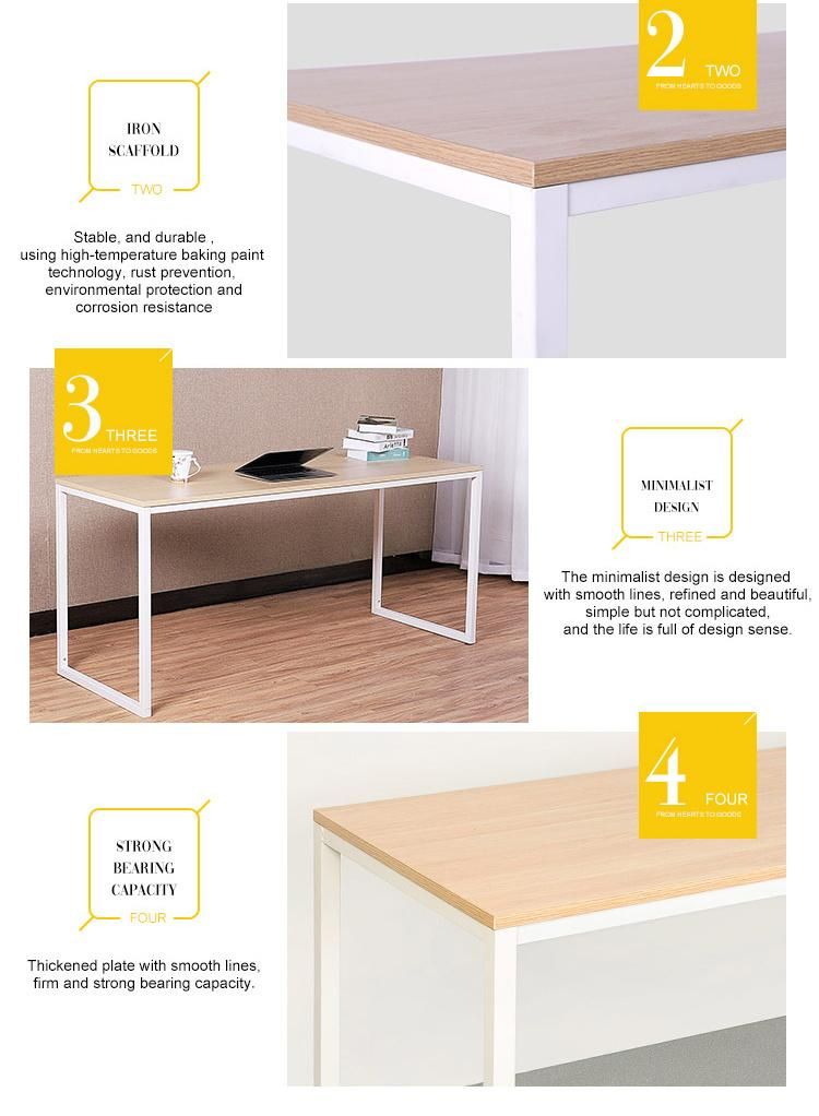 Manufacturer Supply Solid Wood Office Desk 47inch