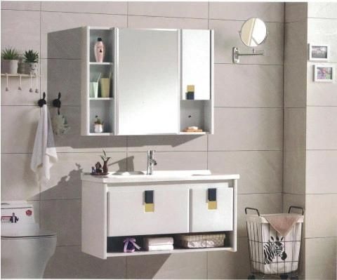 Sairi Modern Bathroom Cabinet PVC in Bathroom Vanities