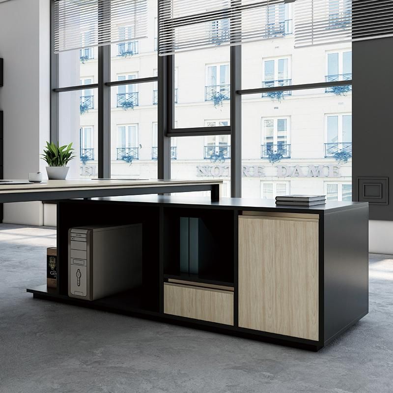Factory Wholesale Luxury Modern Office Wooden Office Table Furniture Executive