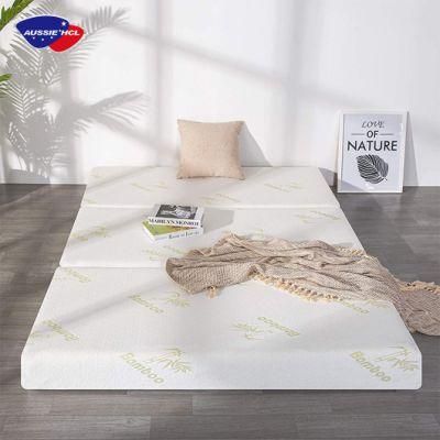 Factory Wholesale Outdoor Travel Foldable Sponge Mattresses Hospital Bamboo Gel Memory Foam Mattress