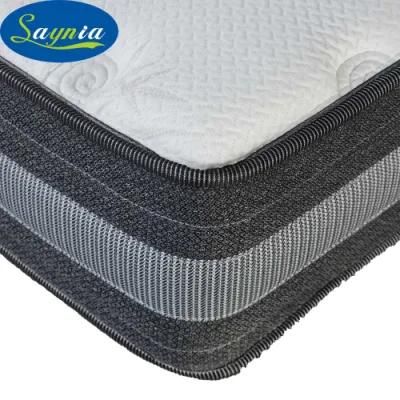 Commercial Modern Home Bedroom Furniture King Size Comfortable Memory Foam Bed Mattress Foldable Rolled Pocket Spring Bed Mattress