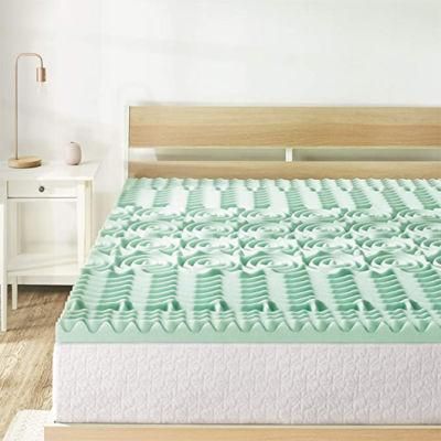 Factory Wholesale Roll Sleeping Well Full Inch Mattress Topper in a Box King Double Gel Memory Foam Mattresses for Bedroom Furniture