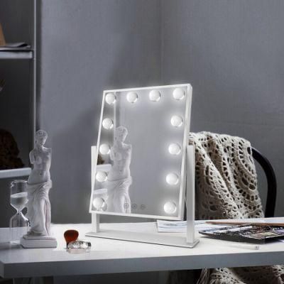 LED Cosmetic Beauty Tabletop Hollywood Makeup Vanity Mirror