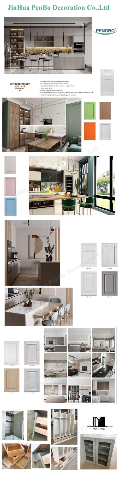 European Style Factory Free design Kitchen Cupboard Modern Particleboard Rta Kitchen Cabinet Furniture