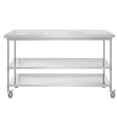 Stainless Steel Hotel Food Service Trolley