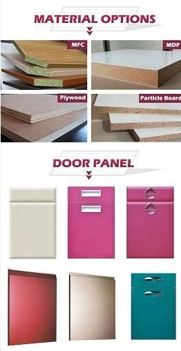Modern Design PVC Membrane MDF Kitchen Cabinet Door