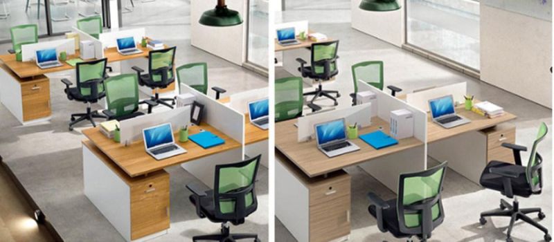 Wholesale Hospital Furniture Commercial Computer Desk Workstation Contract Office Furniture