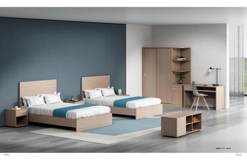 Wholesale Modern Double Bed Living Room Wooden Home Bedroom Furniture Wall Bed