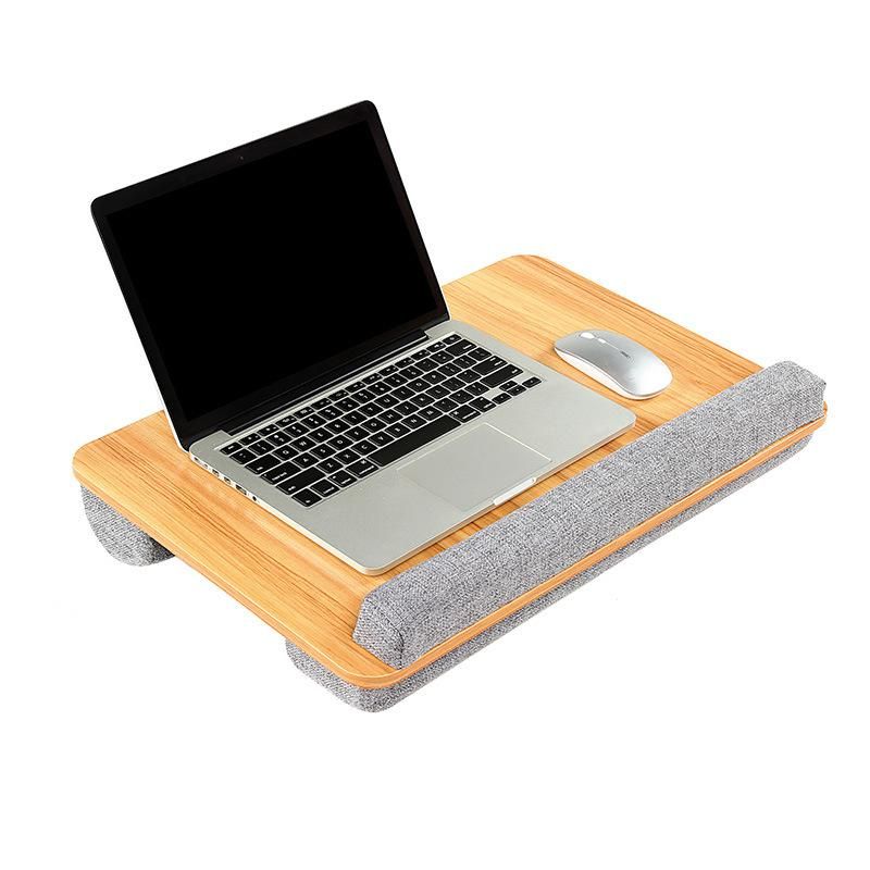 Hot Sale Laptop Bed Desk/Lap Desk Portable Laptop Desk with Slot and Mouse Pad