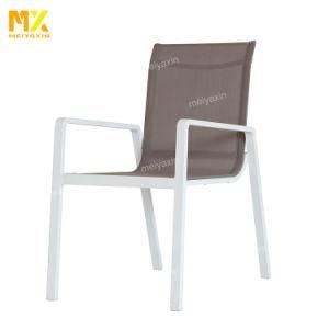 Outdoor Patio Aluminum Dining Furniture with Durable Seat