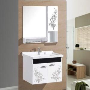 Modern Bathroom Vanities Wall Mounted PVC Cabinet