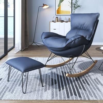 China Factory Directly Lazy Sofa Chair Villa Furniture Leisure Rocking Chair Modern Design