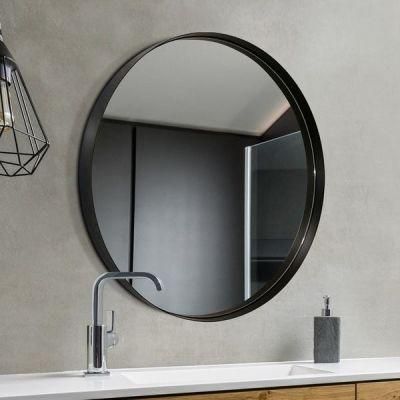 Jinghu Aluminum Alloy Metal Framed Bathroom Mirror 2&prime;&prime; Deep Design for Bathroom