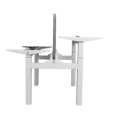 Two Person Double Desk Face to Face Electric Standing Office Desk Frame