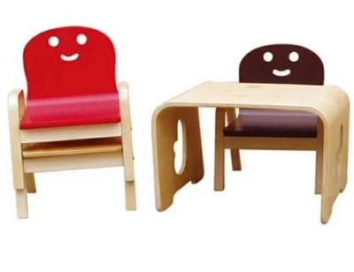Height Adjustable Wooden Chair Kids Furniture