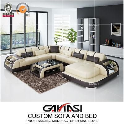 Home Furniture Leather Storage Sofa for Livingroom