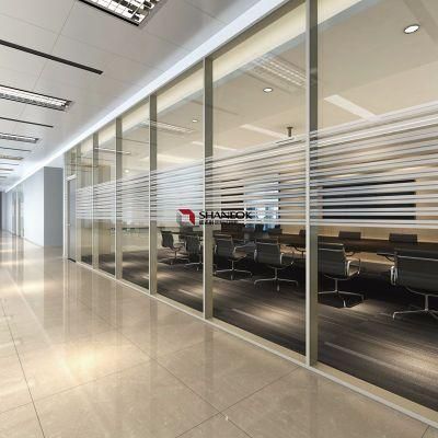 Shaneok Environmental Aluminum Profile Glass Office Partition