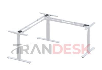 L Shaped Electric Standing Desk Wholesale Executive Office Furniture