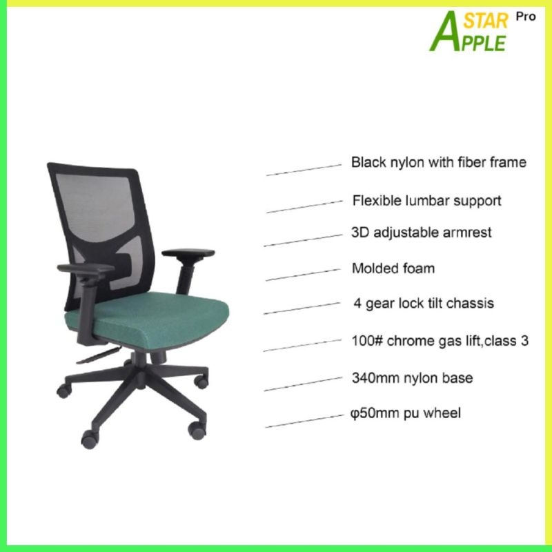 Home Office Ergonomic Chair Adjustable Armrest as-B2076 Mesh Boss Chair