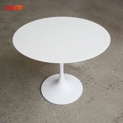 Polyester Resin Stone Tables for Coffee Shop