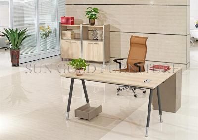 Factory Outlet Selling Office Wooden Steel Negotiation Table (SZ-ODT663)