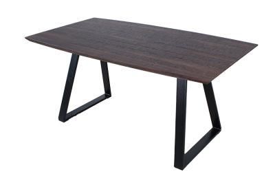 Home Furniture Dining Table with MDF Top Steel Tube Leg