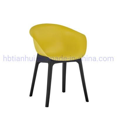 Modern Home Bedroom Furniture Beautiful Design Plastic Dining Back Wood Dining Chair